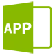 Lieferweg mit App App-Steuerung