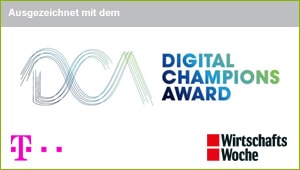 Signet Digital Champions Award Digital Champions Award Telekom WirtschaftsWoche