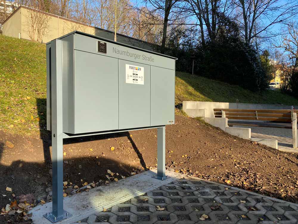 Paketstation für kleine Quartiere Paketstation für kleine Quartiere