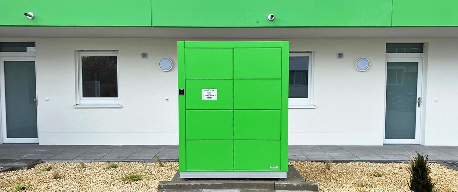 Paketstation mit 8 Fächern Paketstation mit 8 Fächern