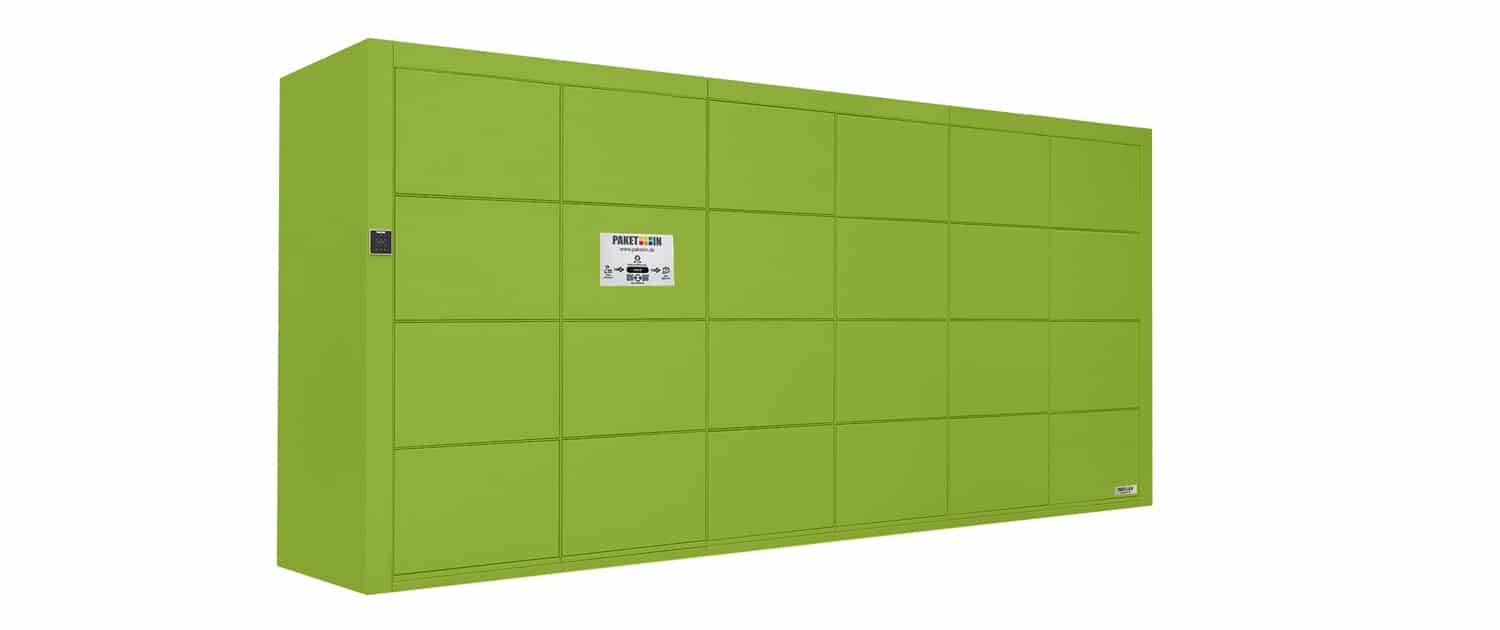 Paketstation mit 24 Fächern Paketstation mit 24 Fächern