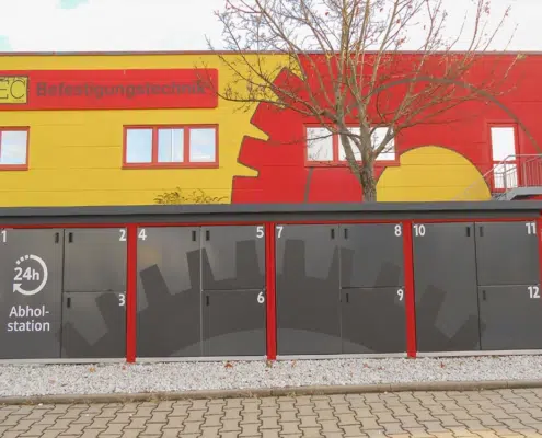 Abholstation für Handwerker