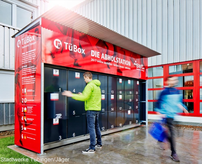 Gekühlte Abholstation Gekühlte Abholstation
