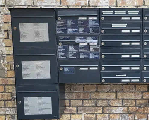 Digitale Namensschilder-display